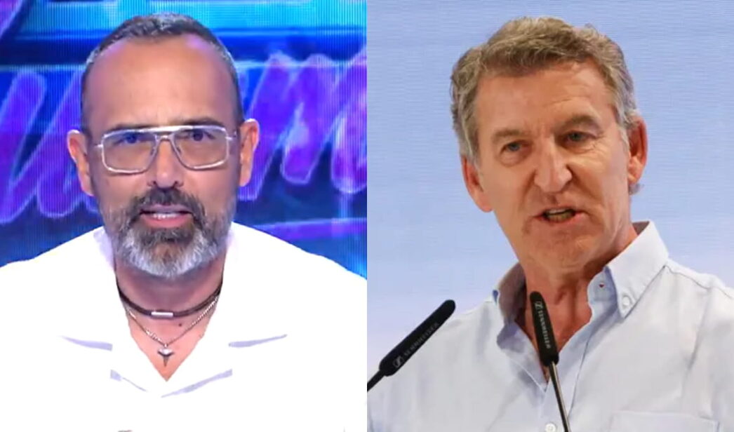 Risto Mejide y Alberto Núñez Feijóo