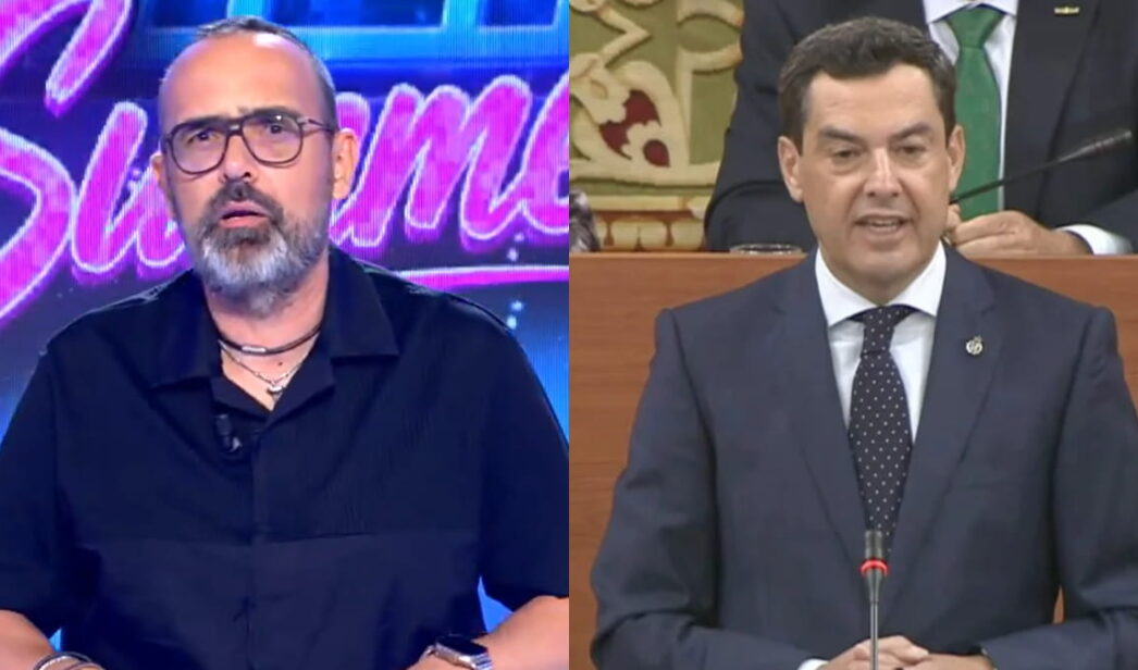 Risto Mejide y Juanma Moreno