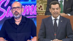 Risto Mejide y Juanma Moreno