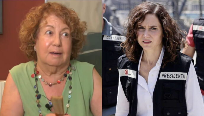 Rosa Villacastín e Isabel Díaz Ayuso
