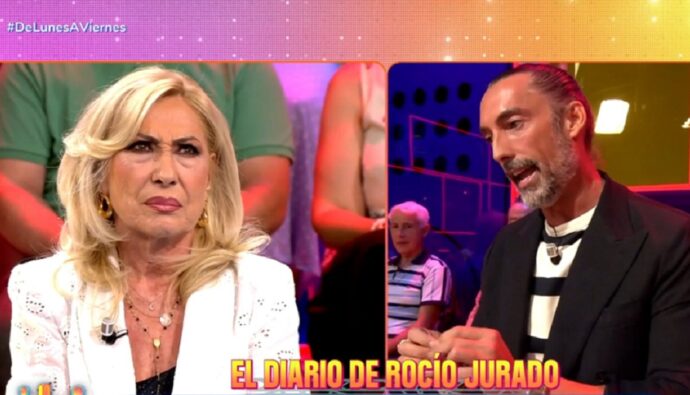 Rosa Benito y José Antonio León en 'De lunes a viernes'.