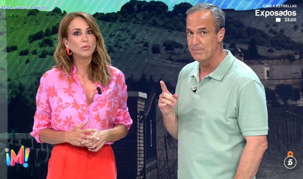 Santi Acosta y Beatriz Archidona en 'De lunes a viernes'