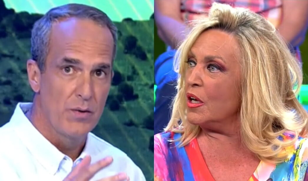 Santi Acosta y Lydia Lozano en 'De lunes a viernes'