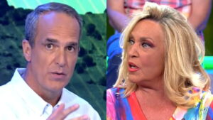 Santi Acosta y Lydia Lozano en 'De lunes a viernes'