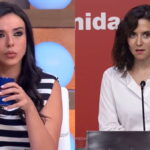 Sarah Santaolalla e Isabel Díaz Ayuso