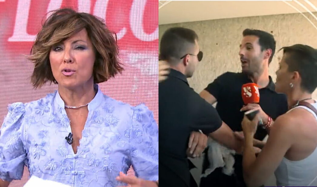 Sonsoles Ónega y la imagen del ataque a su reportero