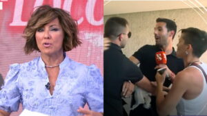 Sonsoles Ónega y la imagen del ataque a su reportero