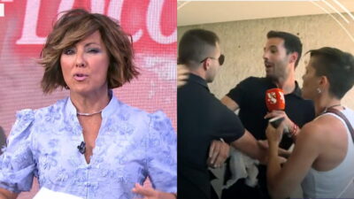 Sonsoles Ónega y la imagen del ataque a su reportero