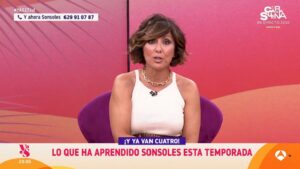 Sonsoles Ónega en 'Y ahora Sonsoles'.