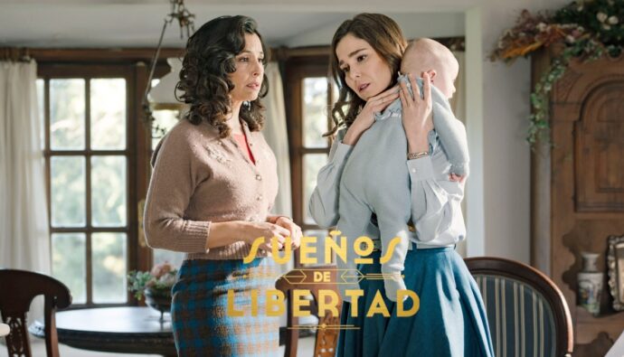 Beatriz, Begoña y Juanito en 'Sueños de libertad'