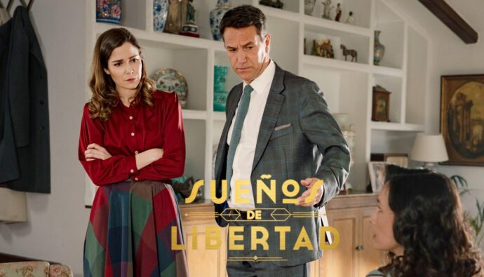 Begoña, Gabriel y Beatriz en 'Sueños de libertad'