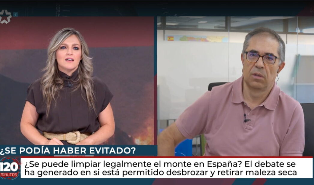 Lorena Cano y un ingeniero experto en montes en '120 minutos'