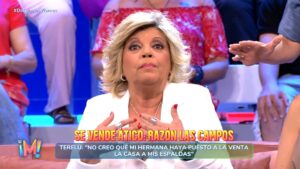 Terelu Campos en 'De lunes a viernes'.