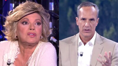 Terelu Campos y Santi Acosta en 'De Viernes'