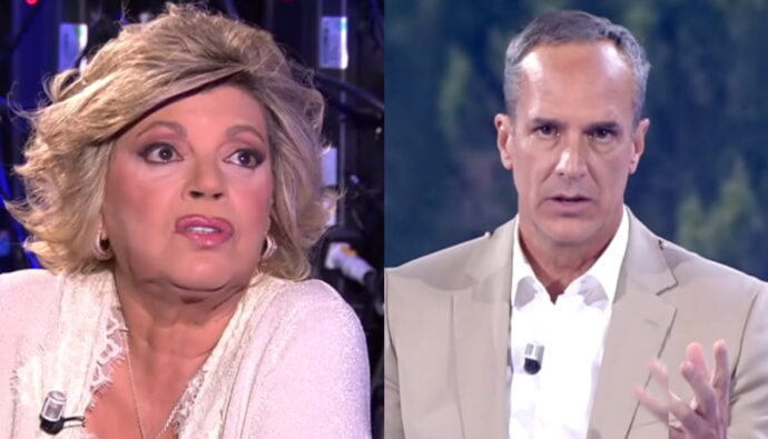 Terelu Campos y Santi Acosta en 'De Viernes'