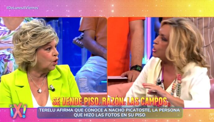 Terelu Campos y Lydia Lozano en 'De lunes a viernes'.