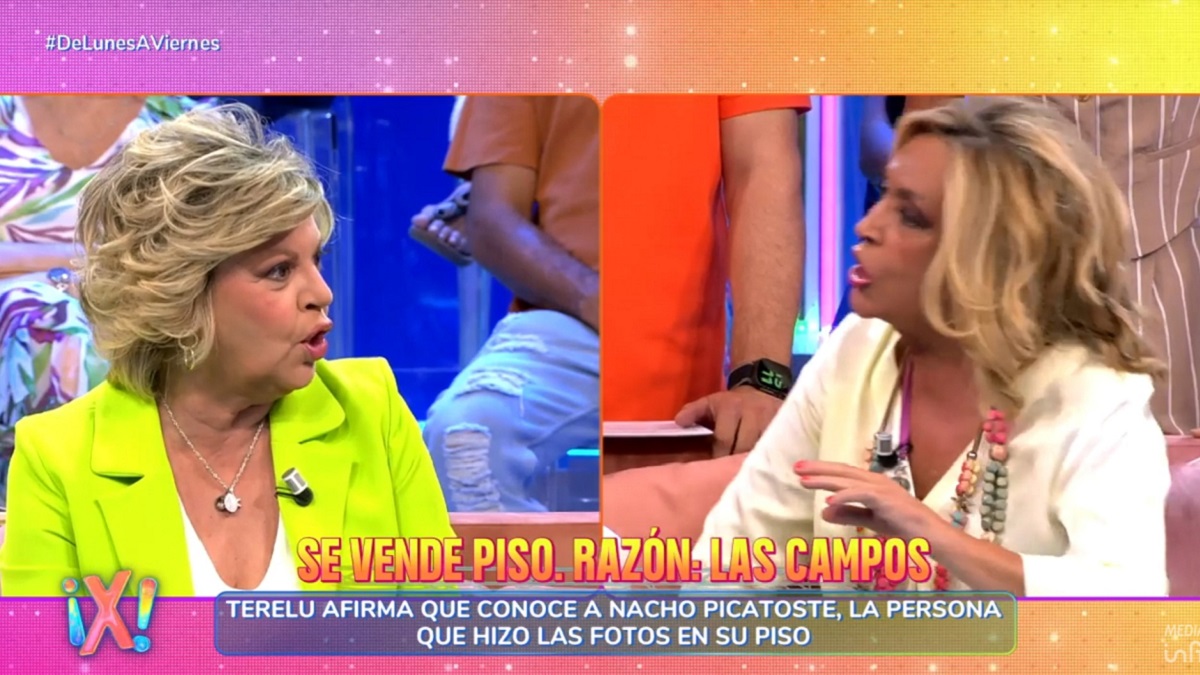 El tenso desencuentro de Lydia Lozano y Terelu Campos en 'De Lunes a  Viernes' en Telecinco: "Yo hago mi trabajo"