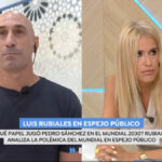 Luis Rubiales y Afra Blanco en 'Espejo Público'
