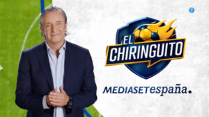 Josep Pedrerol en la primera promo de 'El Chiringuito' en Mediaset