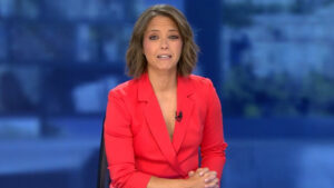 María Casado en 'Informativos Telecinco'