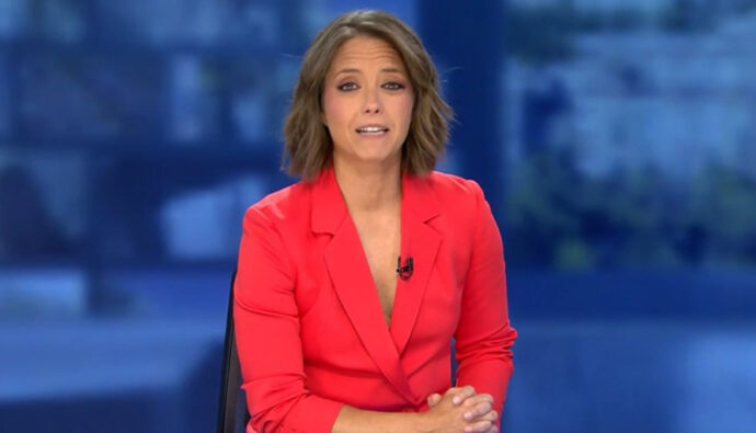 María Casado en 'Informativos Telecinco'