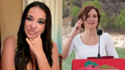 Sarah Santaolalla e Isabel Díaz Ayuso