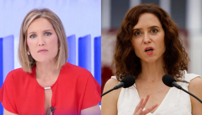 Silvia Intxaurrondo e Isabel Díaz Ayuso
