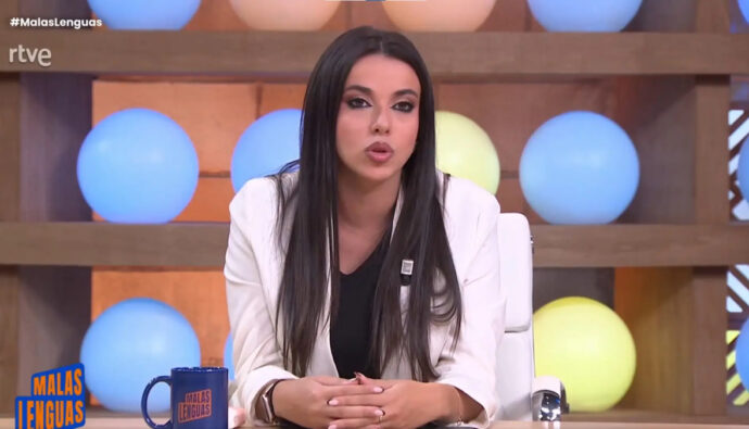 Sarah Santaolalla en 'Malas Lenguas'
