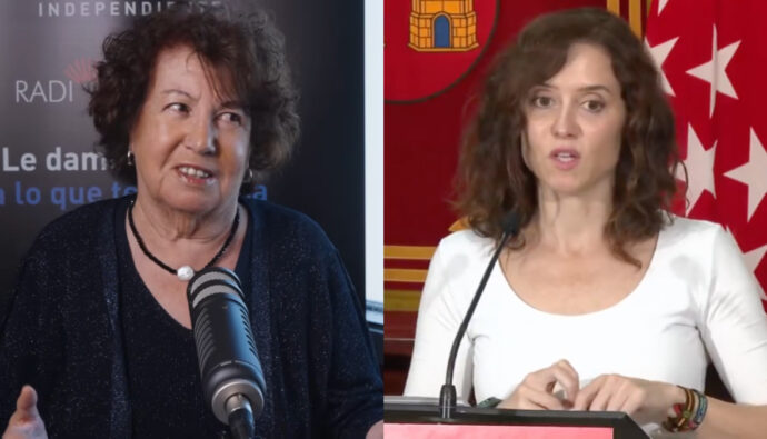 Rosa Villacastín e Isabel Díaz Ayuso