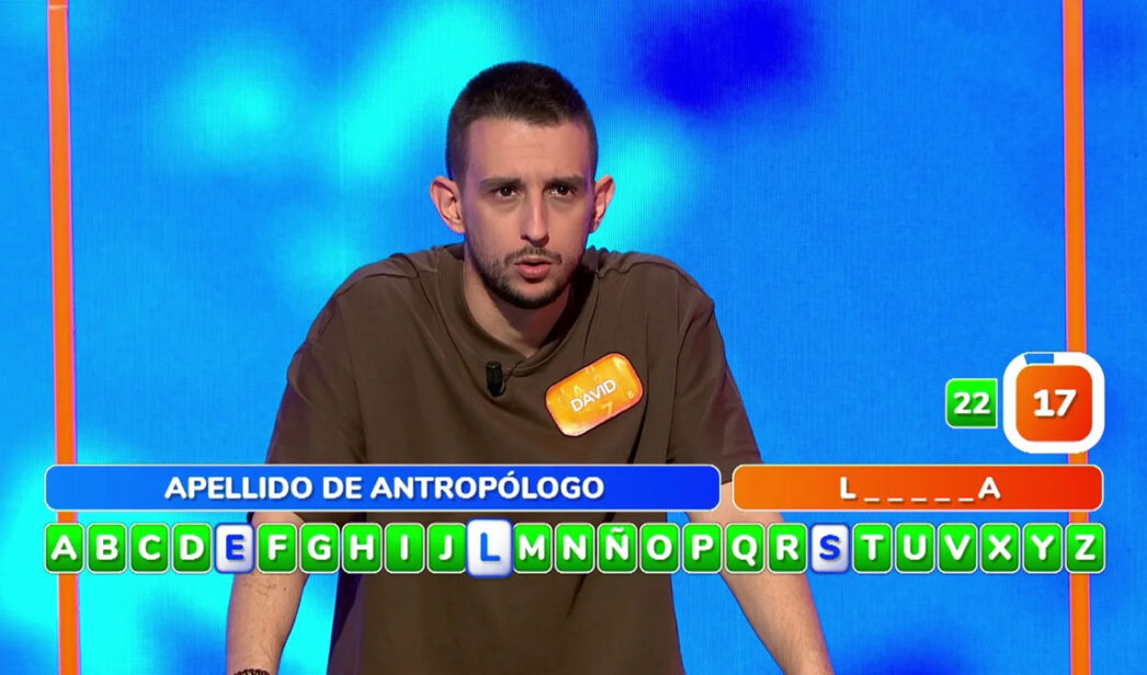 David en 'Pasapalabra'