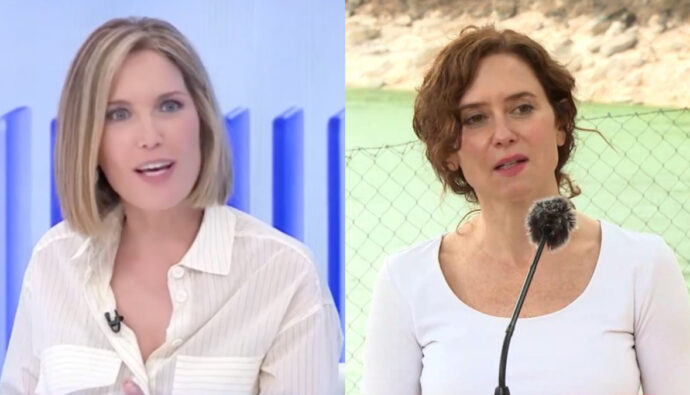 Silvia Intxaurrondo e Isabel Díaz Ayuso