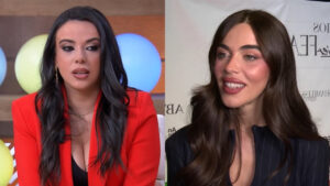 Sarah Santaolalla y Violeta Mangriñan