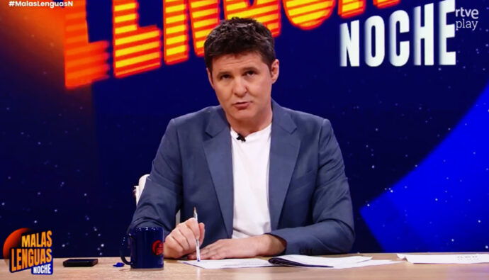 Jesús Cintora en el último 'Malas Lenguas Noche'