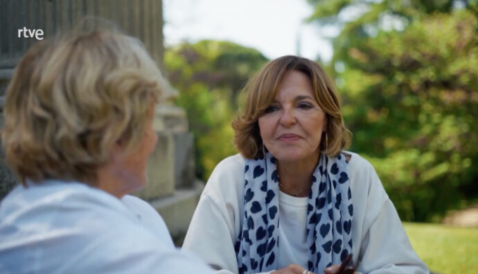 Almudena Ariza en 'Me meto en un jardín'