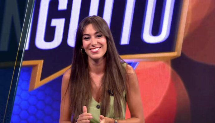 Paula Marínez en 'El Chiringuito'