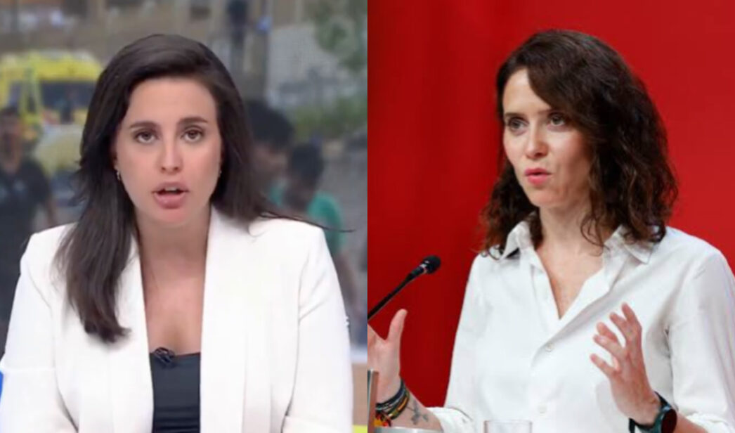 Aida Bao en 'Mañaneros 360' e Isabel Díaz Ayuso