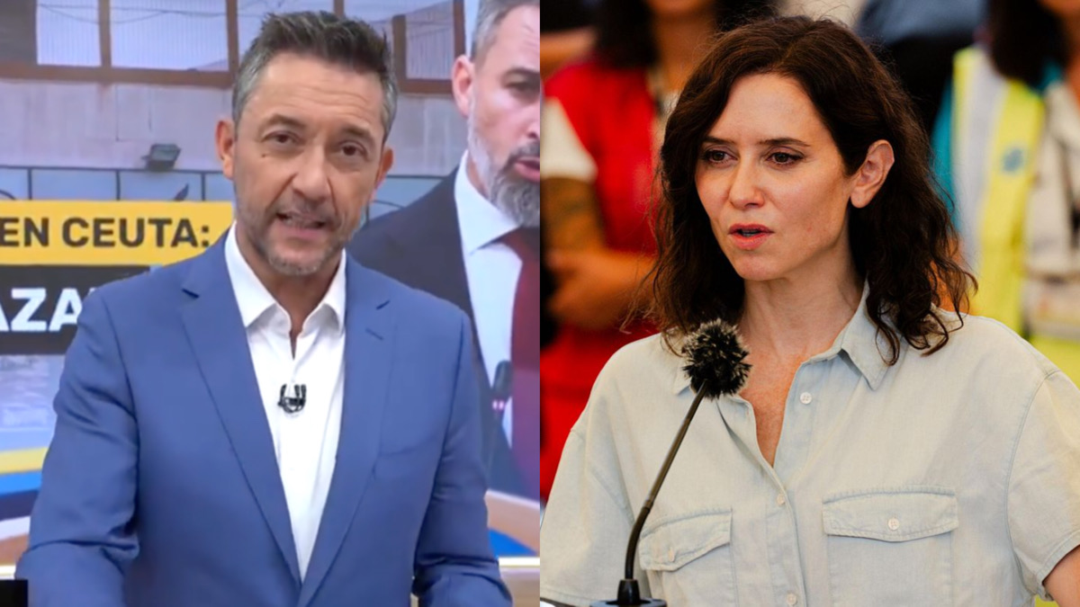 Javier Ruiz e Isabel Díaz Ayuso