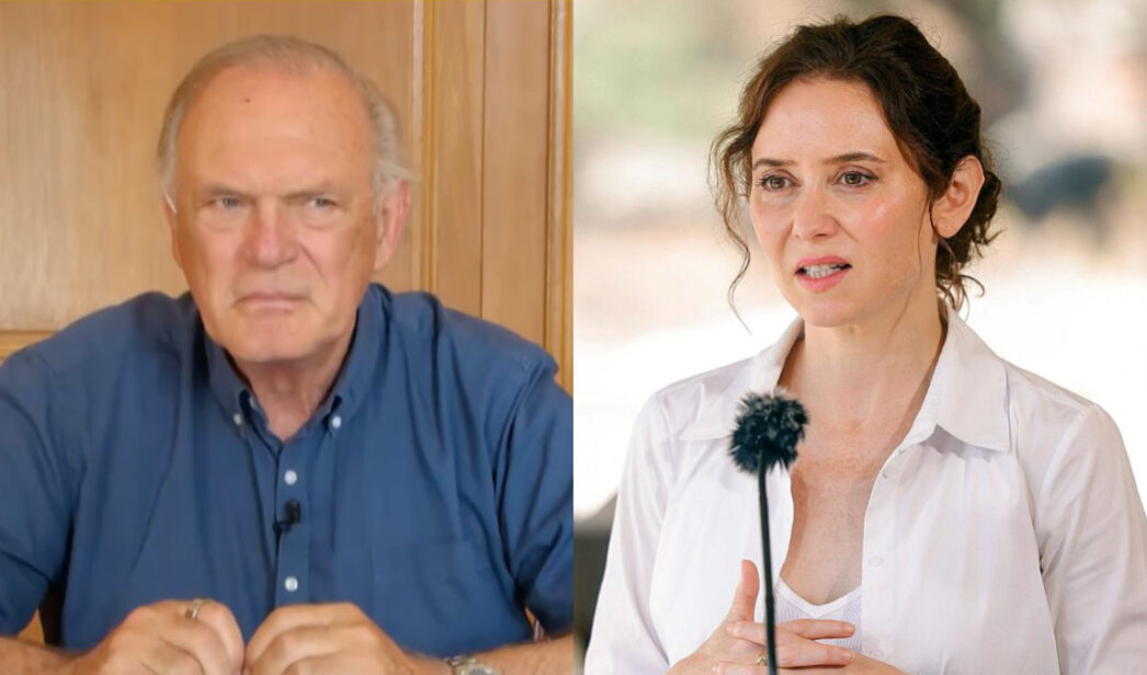 Pedro Piqueras e Isabel Díaz Ayuso