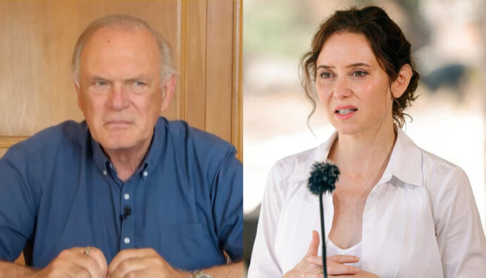 Pedro Piqueras e Isabel Díaz Ayuso