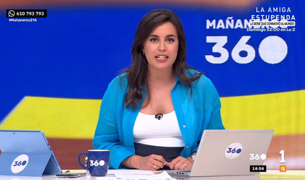 Aida Bao en 'Mañaneros 360'