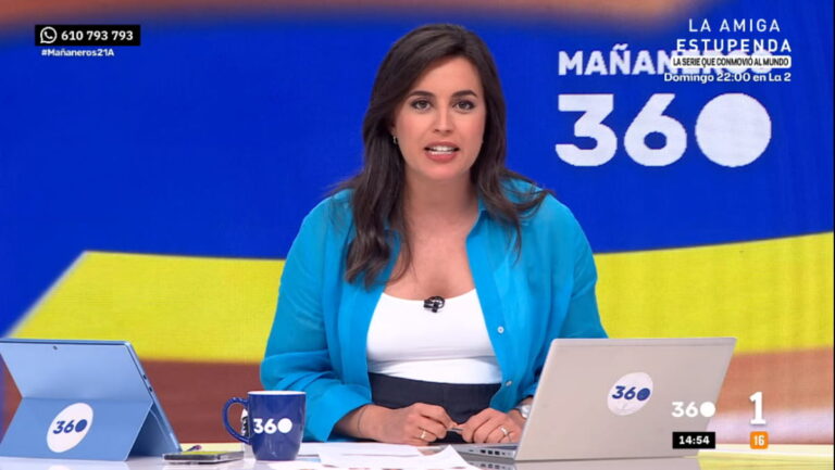 Aida Bao en 'Mañaneros 360'
