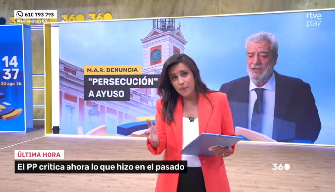 Aida Bao en 'Mañaneros 360'