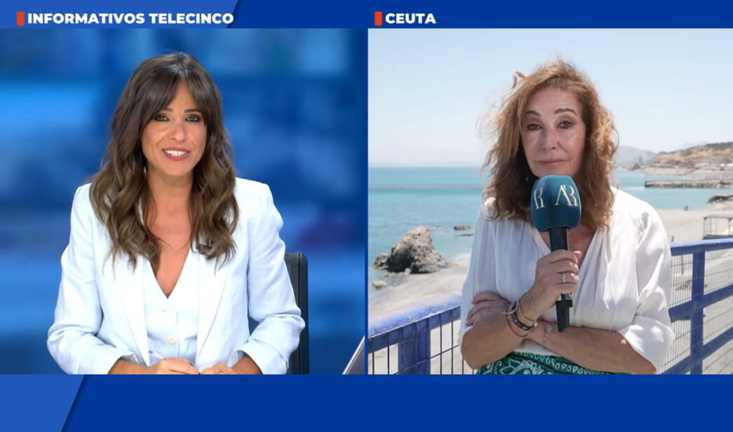 Ana Rosa Quintana en 'Informativos Telecinco'