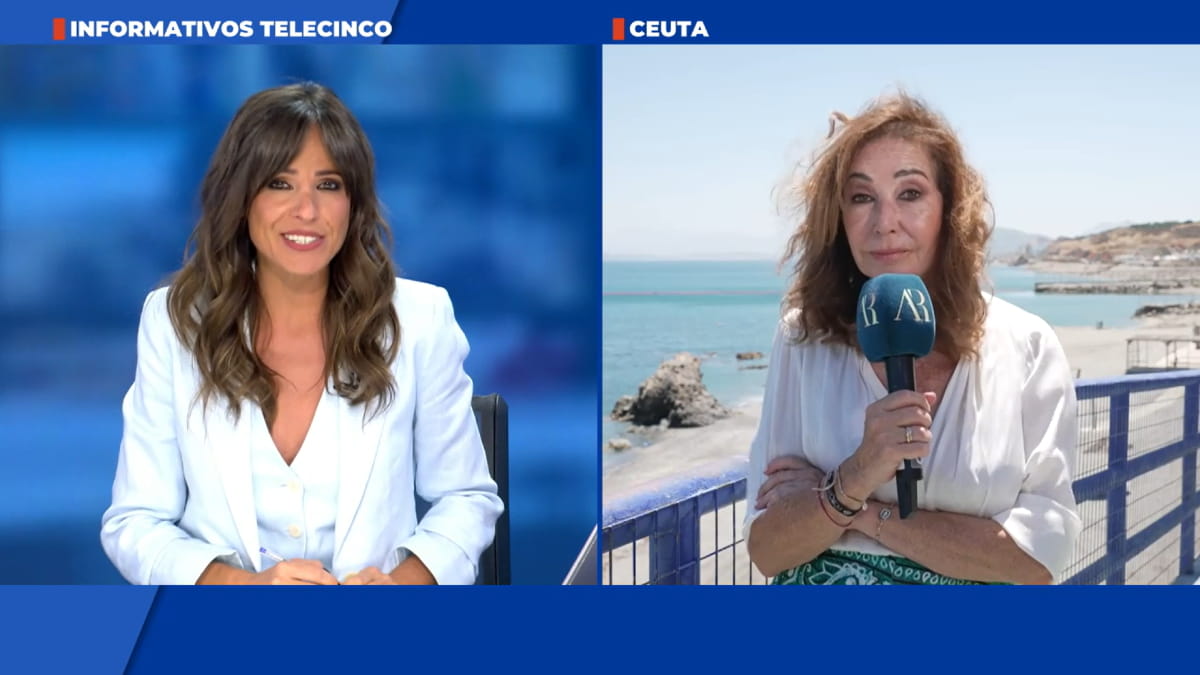 Ana Rosa Quintana en 'Informativos Telecinco'