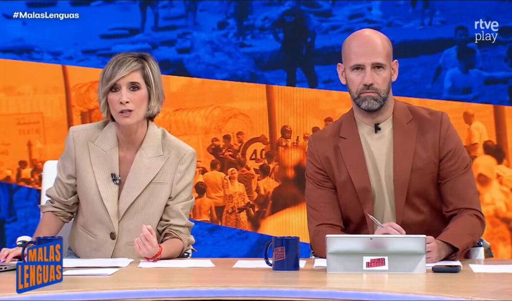 Ane Ibarzabal y Gonzalo Miró en 'Malas Lenguas'