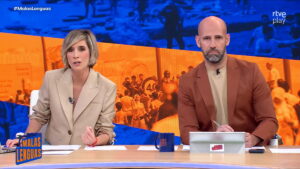 Ane Ibarzabal y Gonzalo Miró en 'Malas Lenguas'