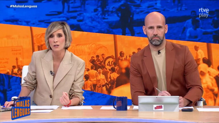 Ane Ibarzabal y Gonzalo Miró en 'Malas Lenguas'
