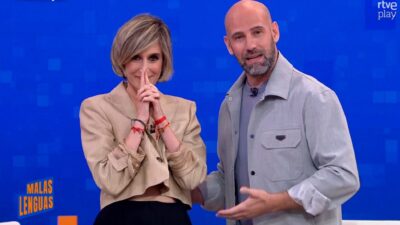 Ane Ibarzabal y Gonzalo Miró en 'Malas Lenguas'.