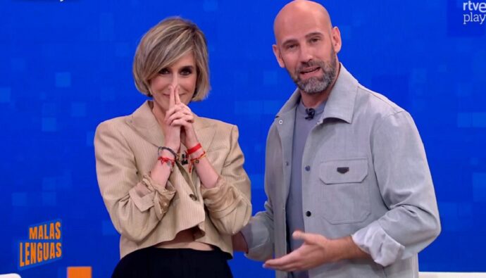 Ane Ibarzabal y Gonzalo Miró en 'Malas Lenguas'.