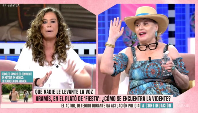 Aramís y Marina Esnal en 'Fiesta'